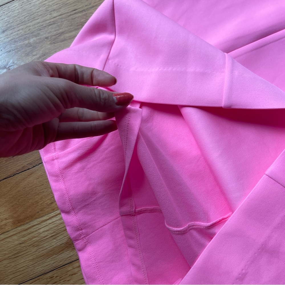 Lilly Pulitzer Maritza Dress Pink Ruffle Sleeve Sheath Size 4 - Picture 5 of 9